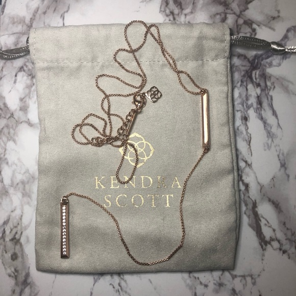 Kendra Scott Sheldon Lariat Necklace - Picture 2 of 3